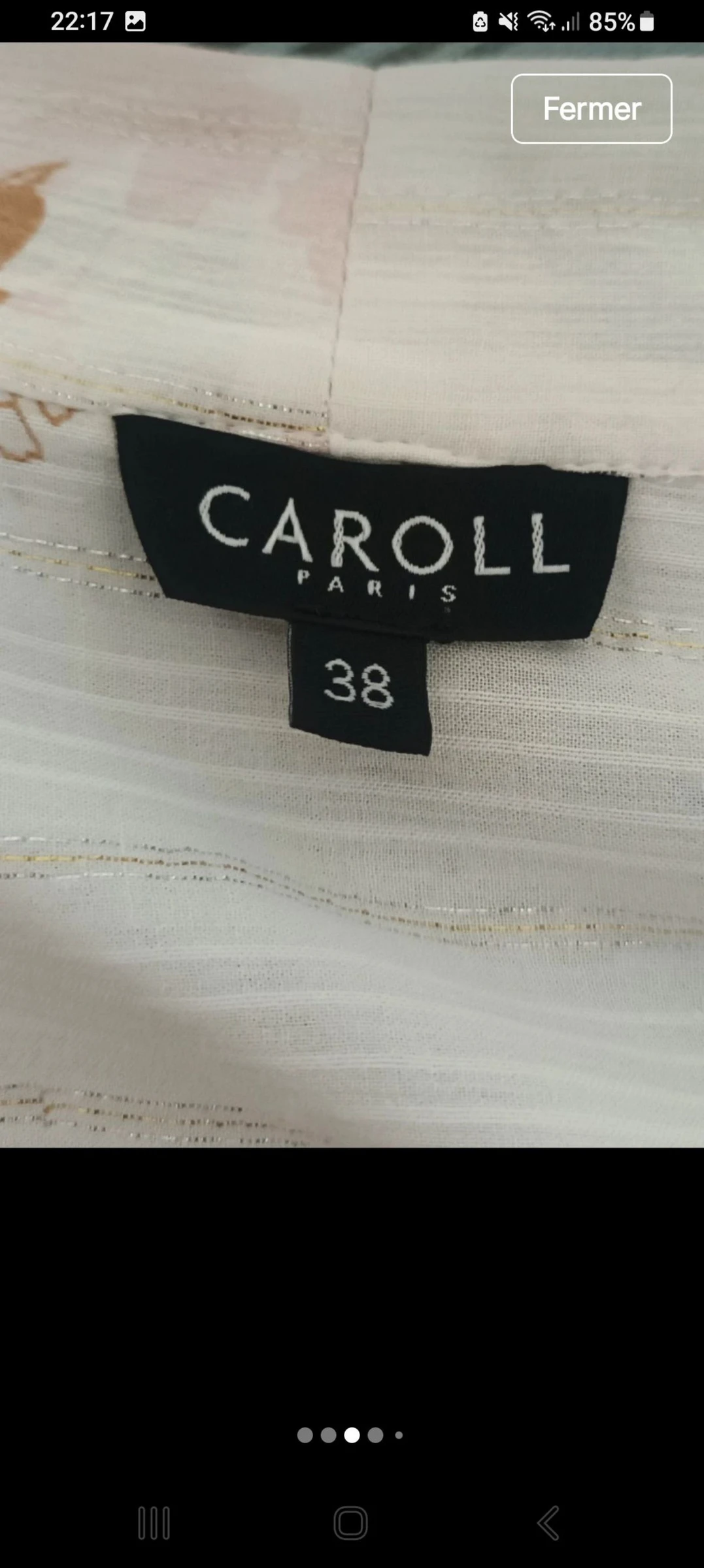 De Signature Elegantie van Caroll Paris maat 38 – photo 2